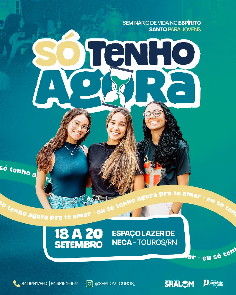 SÓ TENHO AGORA